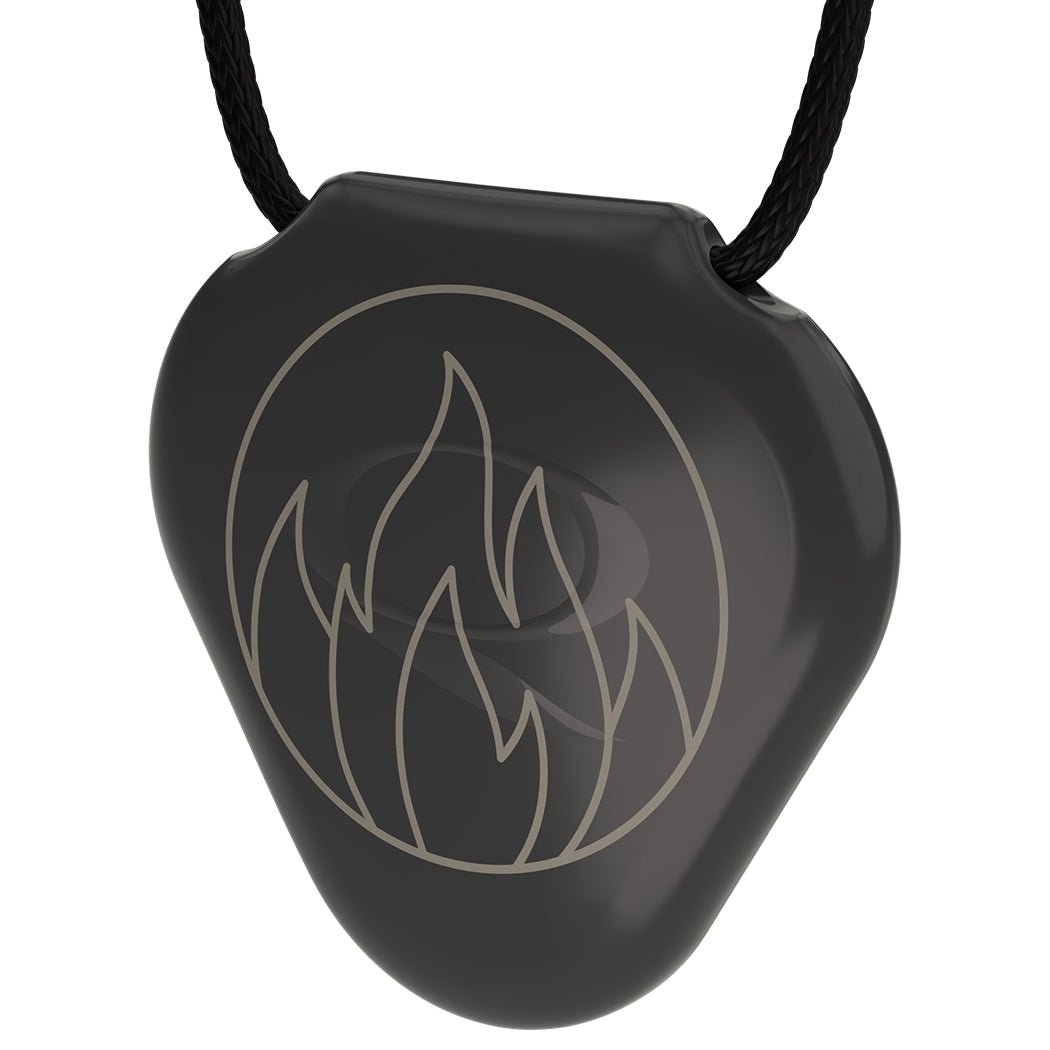 Q-Link Acrylic SRT-3 Pendant (Black) Fire