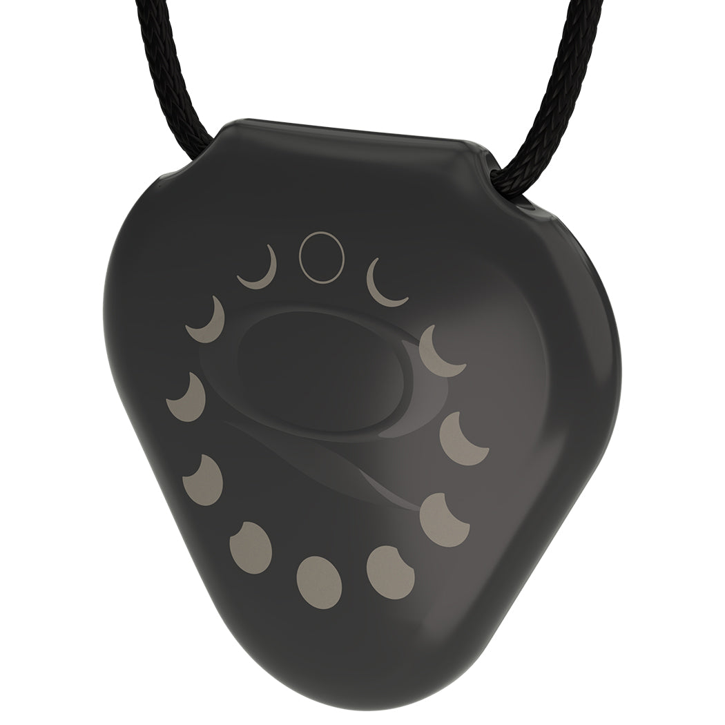 Q-Link Acrylic SRT-3 Pendant (Black) Moonphase