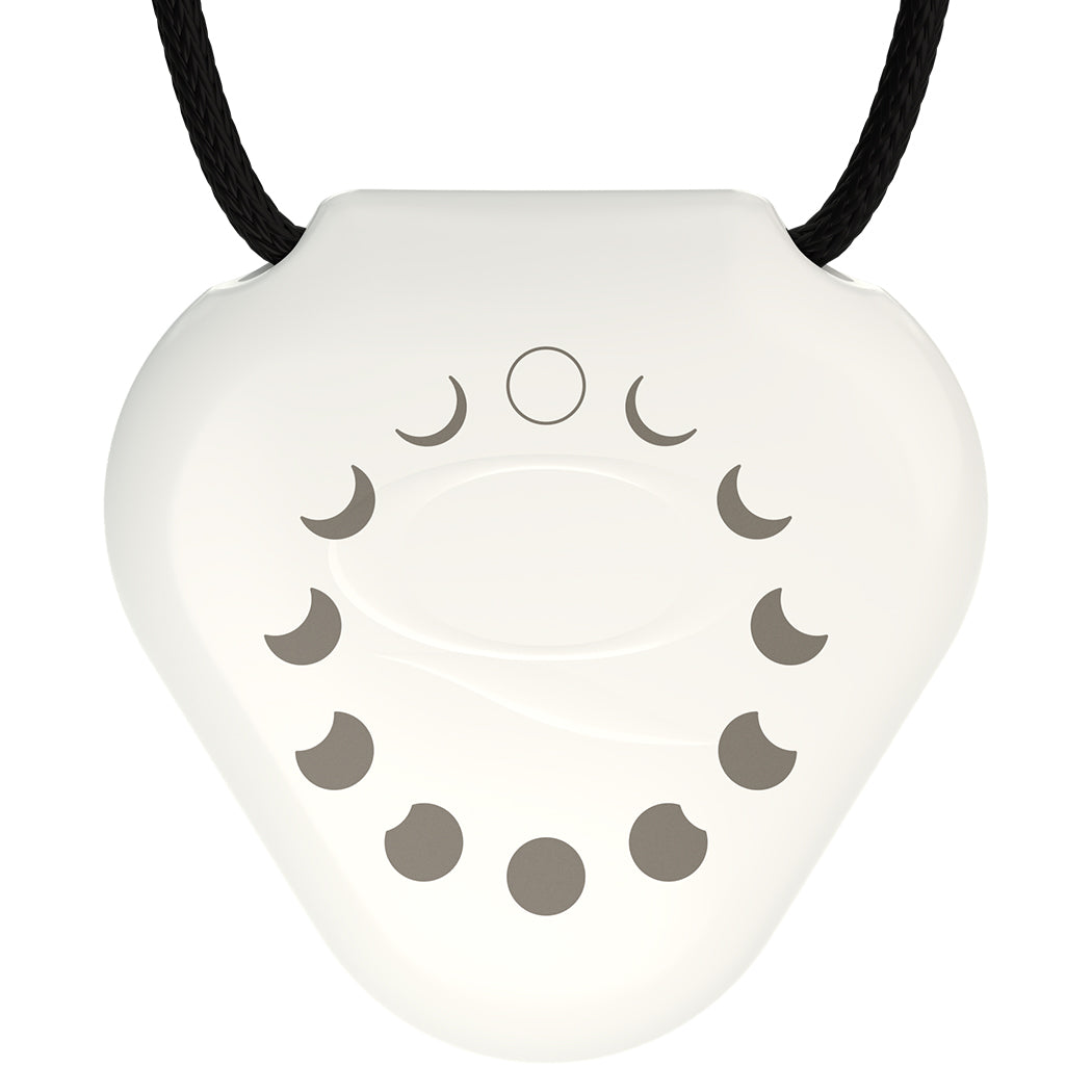 Q-Link Acrylic SRT-3 Pendant (Original White) Moonphase