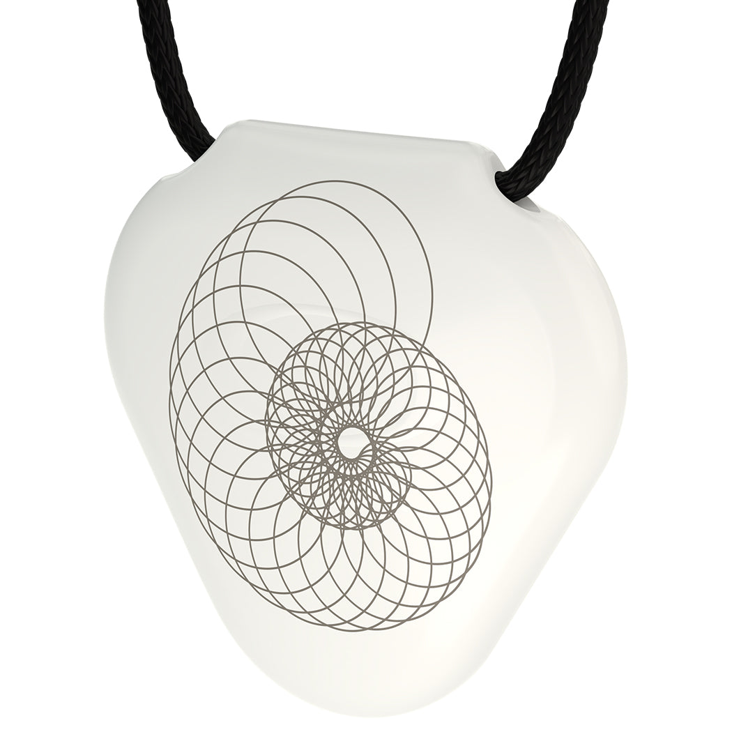 Q-Link Acrylic SRT-3 Pendant (Original White) Nautilus