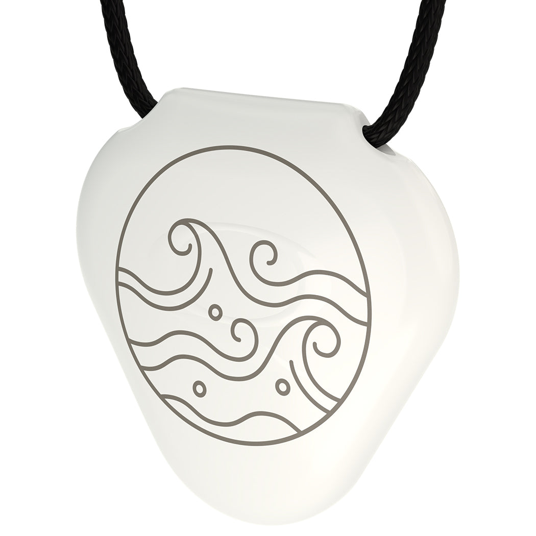 Q-Link Acrylic SRT-3 Pendant (Original White) Water