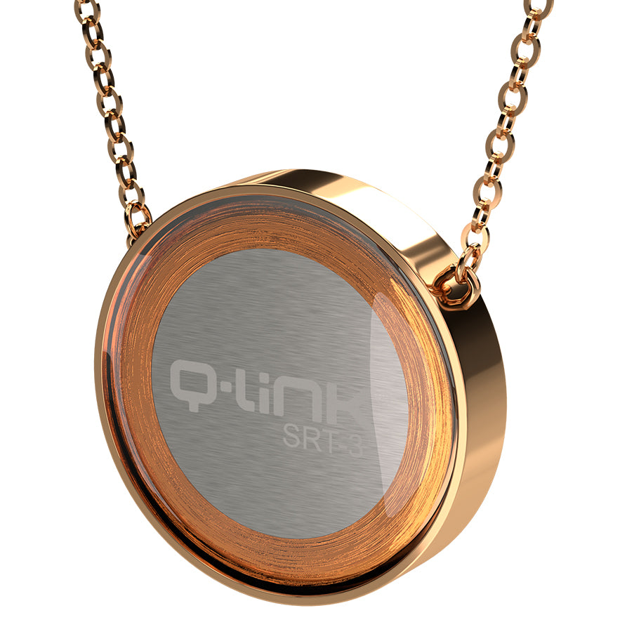 Q-Link Brilliant SRT-3 Pendant (Gold Finish)