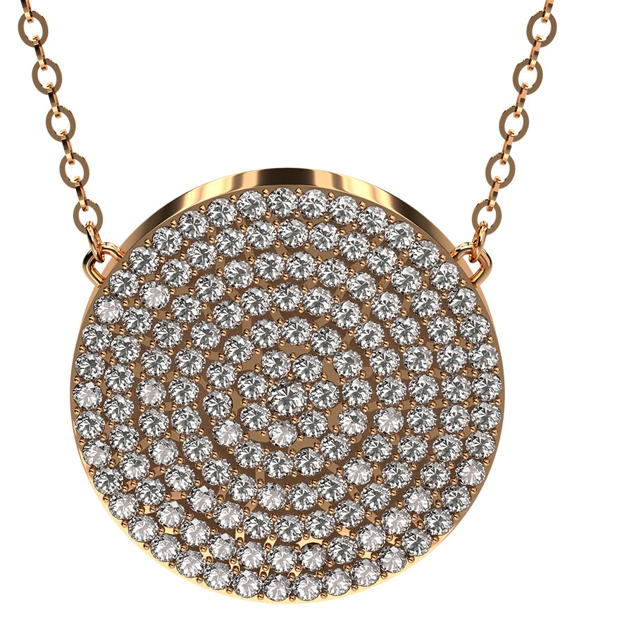 Q-Link Brilliant SRT-3 Pendant (Gold Finish)