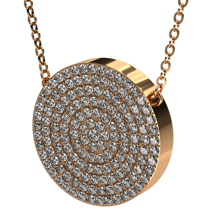 Q-Link Brilliant SRT-3 Pendant (Gold Finish)