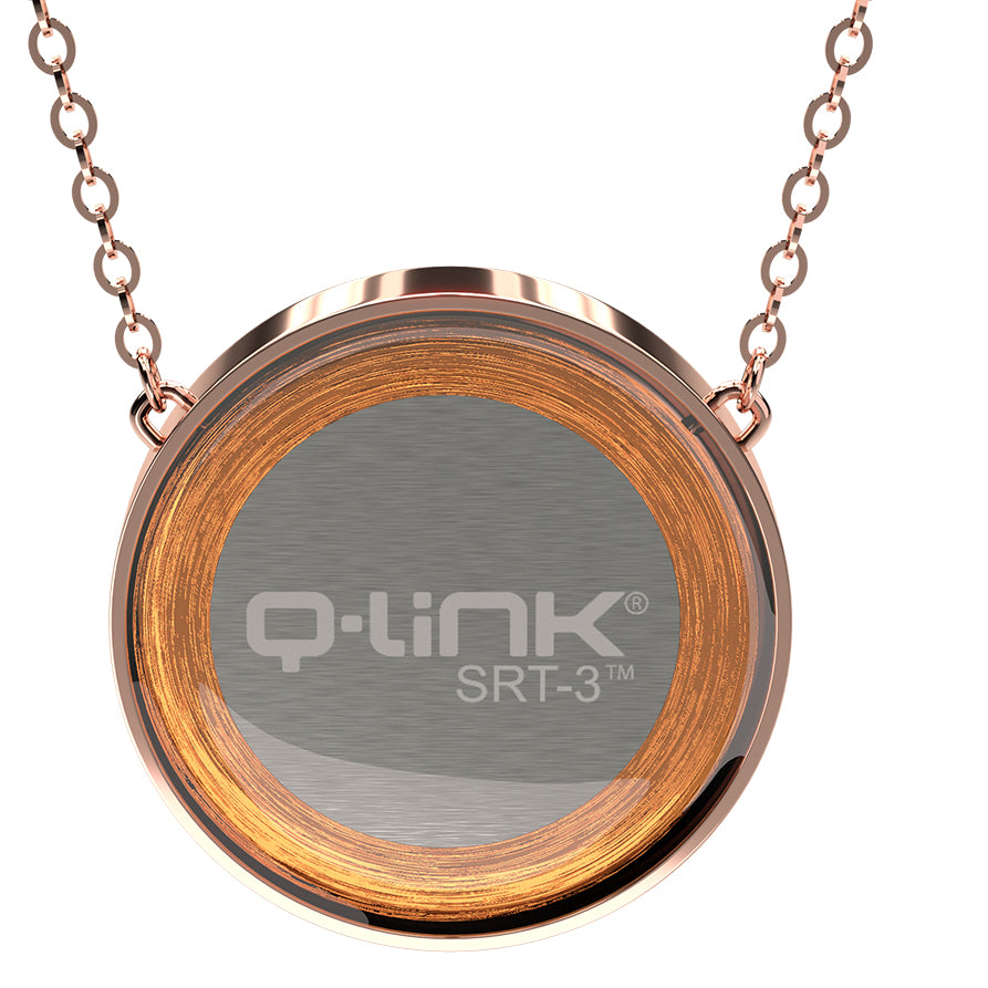 Q-Link Brilliant SRT-3 Pendant (Rose Finish)