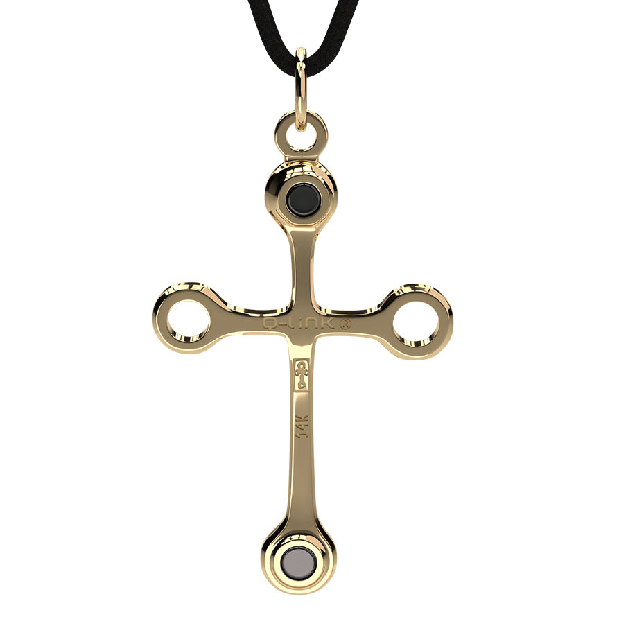 Q-Link 14K Gold SRT-3 Cross