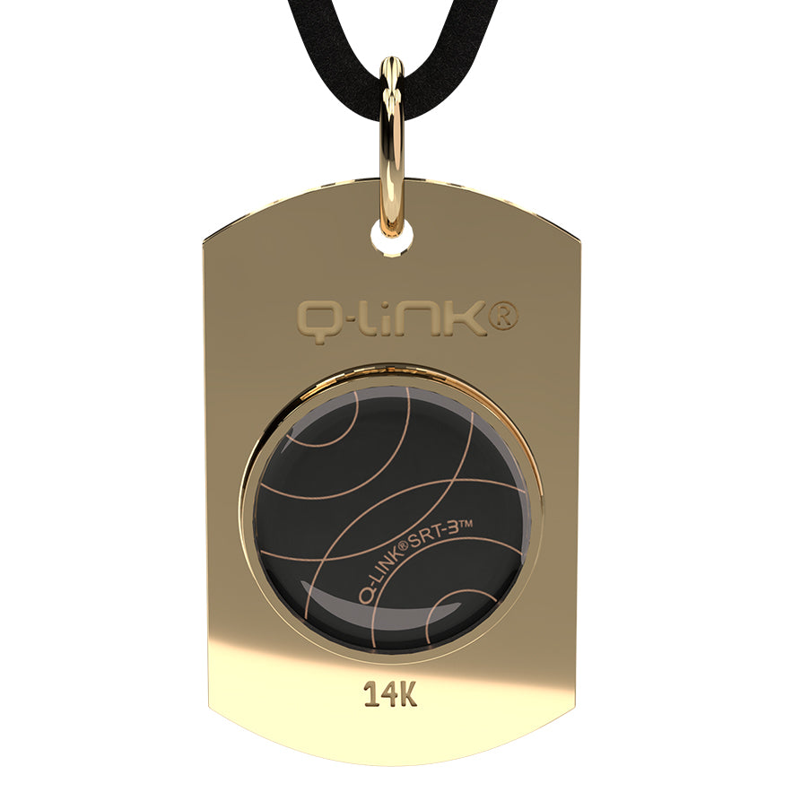 Q-Link 14K Gold SRT-3 Tag