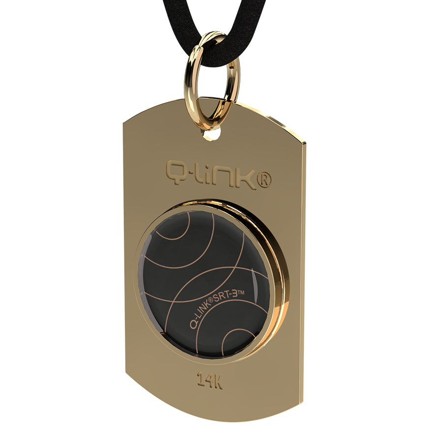 Q-Link 14K Gold SRT-3 Tag