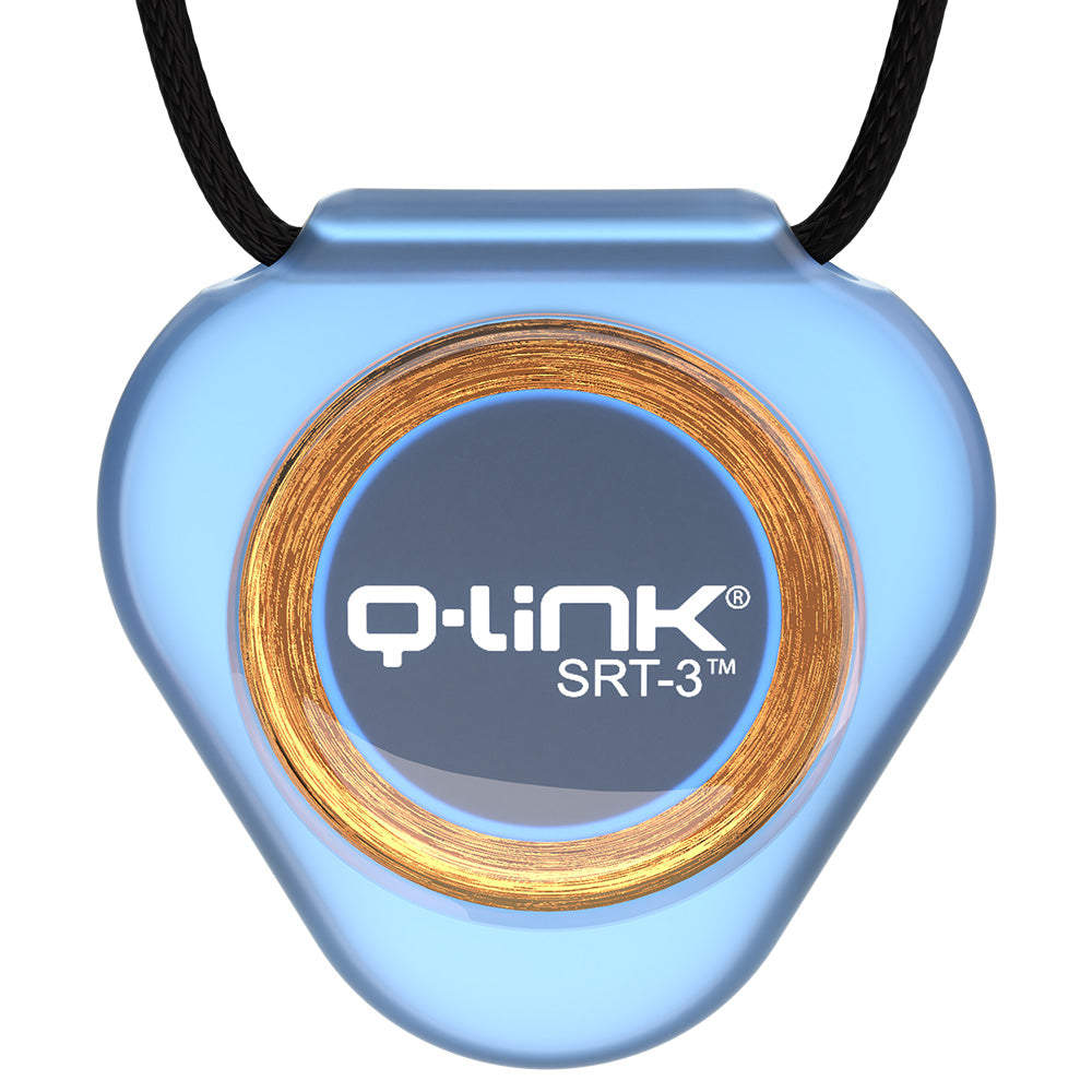 Q-Link Acrylic SRT-3 Pendant (Translucent Glacier Blue)