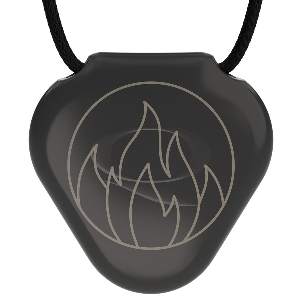 Q-Link Acrylic SRT-3 Pendant (Black) Fire