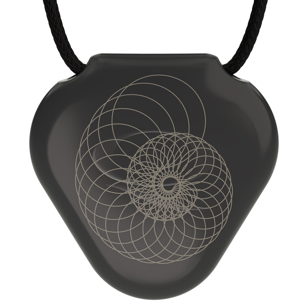 Q-Link Acrylic SRT-3 Pendant (Black) Nautilus