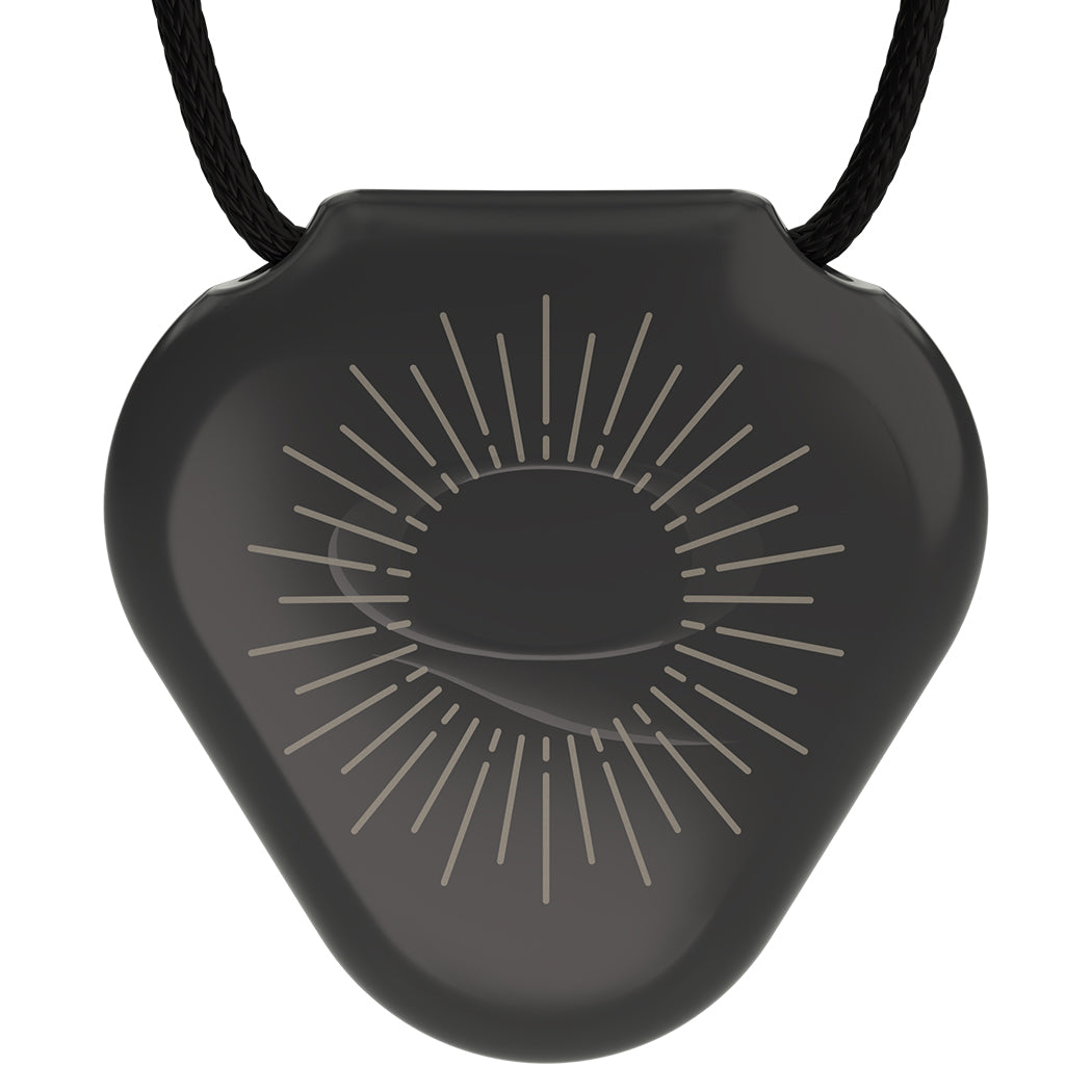 Q-Link Acrylic SRT-3 Pendant (Black) Sunburst