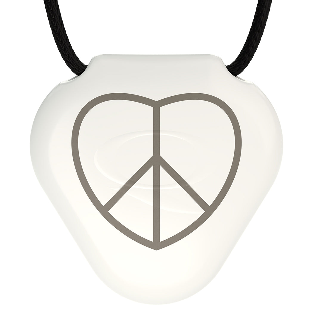 Q-Link Acrylic SRT-3 Pendant (Original White) Peace+Love