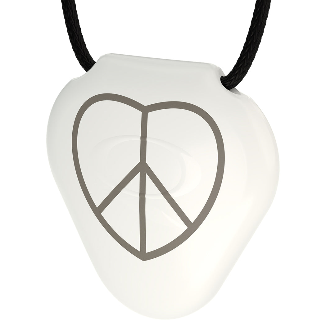 Q-Link Acrylic SRT-3 Pendant (Original White) Peace+Love