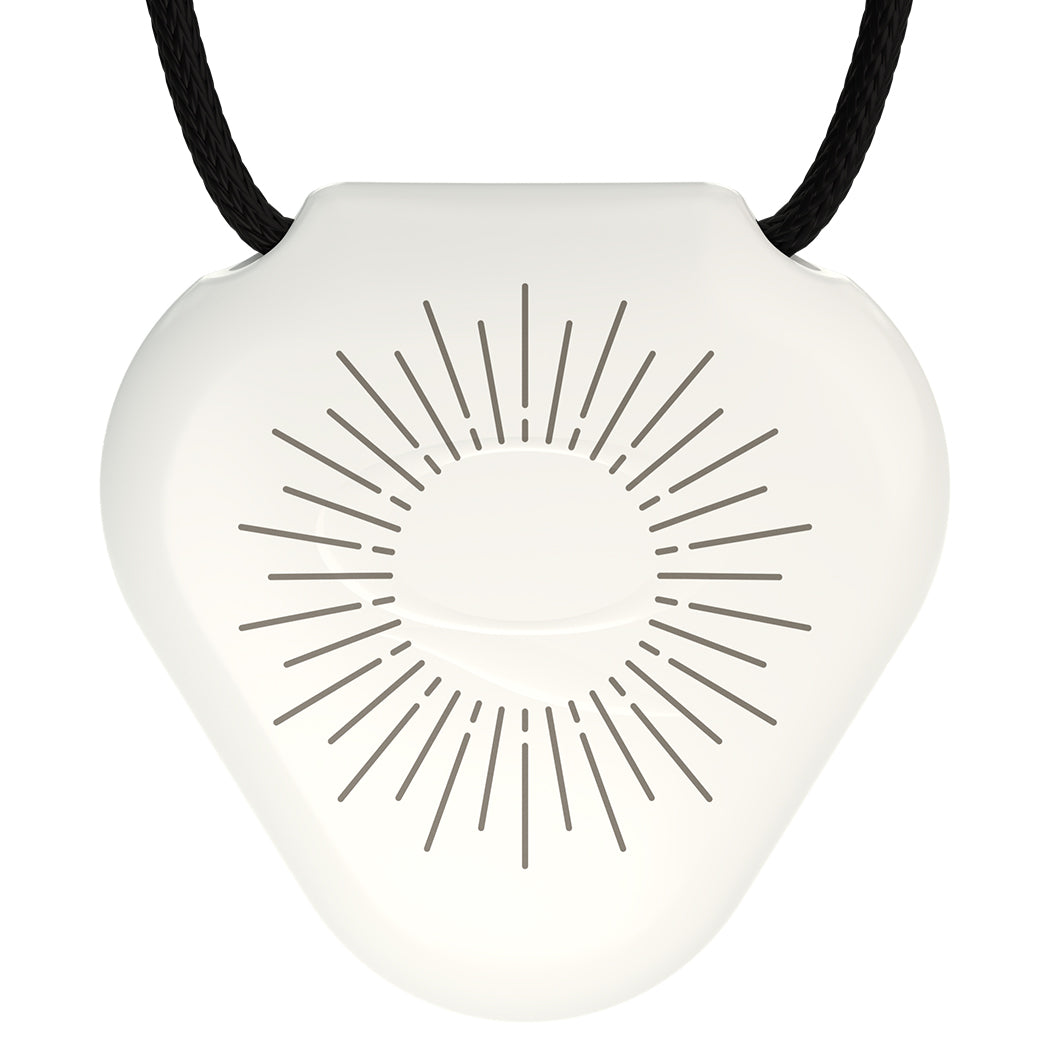 Q-Link Acrylic SRT-3 Pendant (Original White) Sunburst
