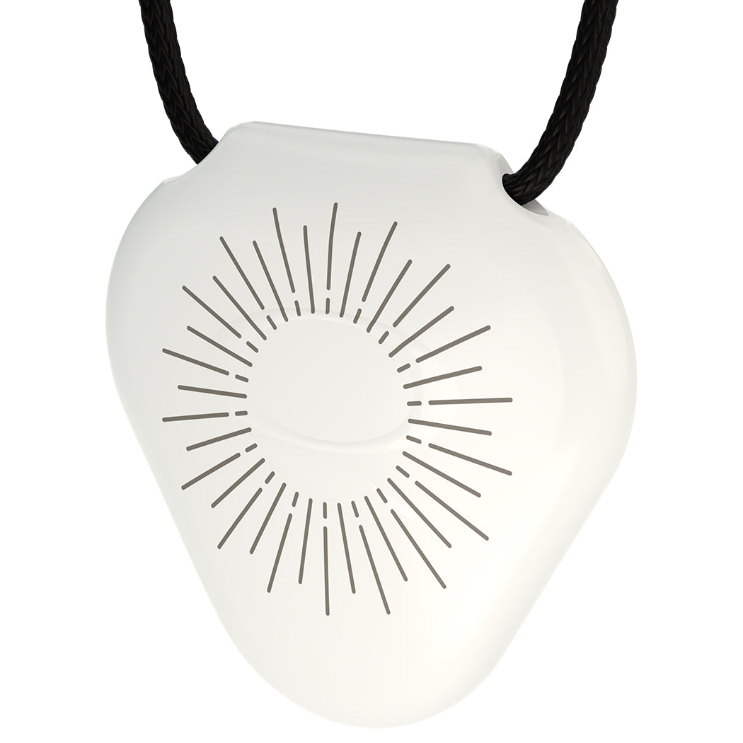 Q-Link Acrylic SRT-3 Pendant (Original White) Sunburst