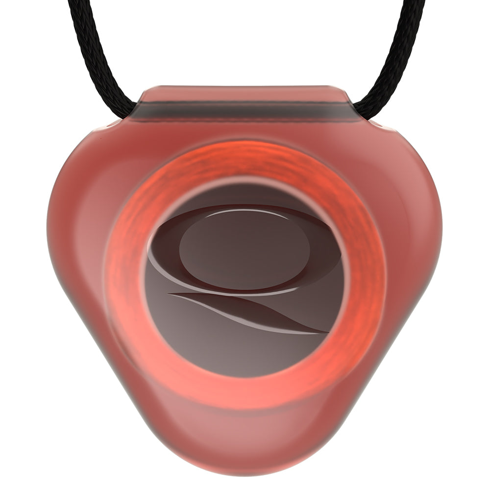 Q-Link Acrylic SRT-3 Pendant (Translucent Red Nectar)