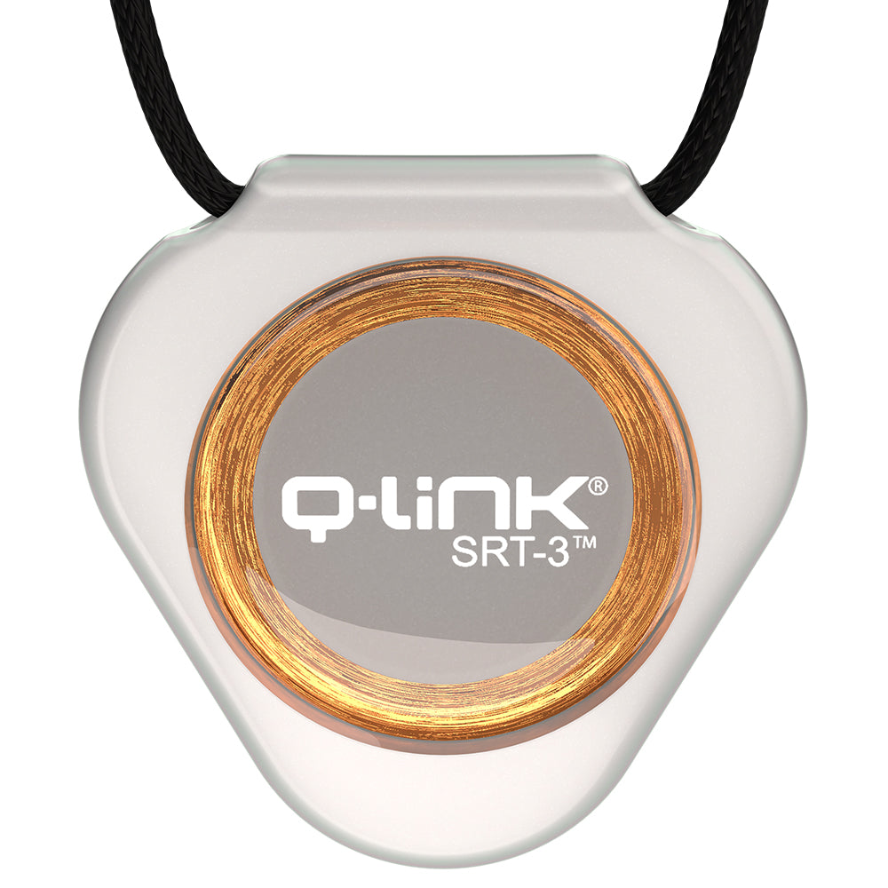 Q-Link Acrylic SRT-3 Pendant (Translucent Glacier Pearl)