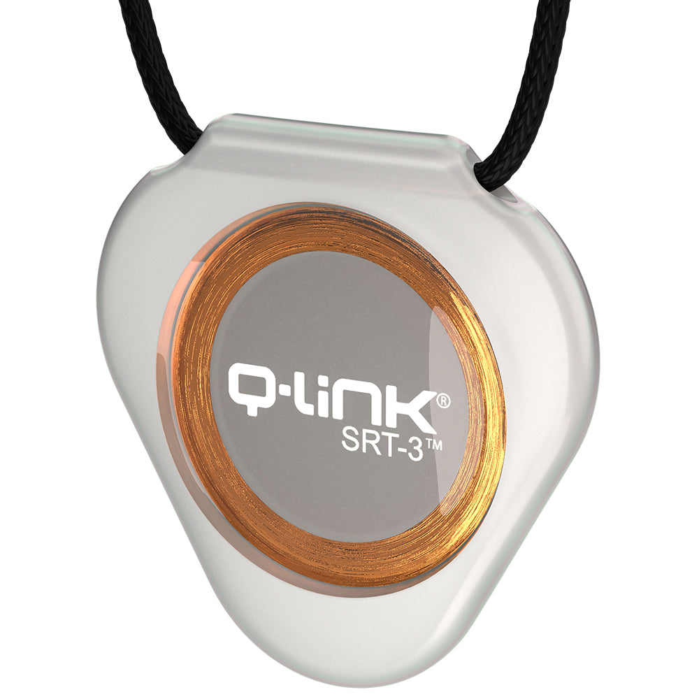 Q-Link Acrylic SRT-3 Pendant (Translucent Glacier Pearl)