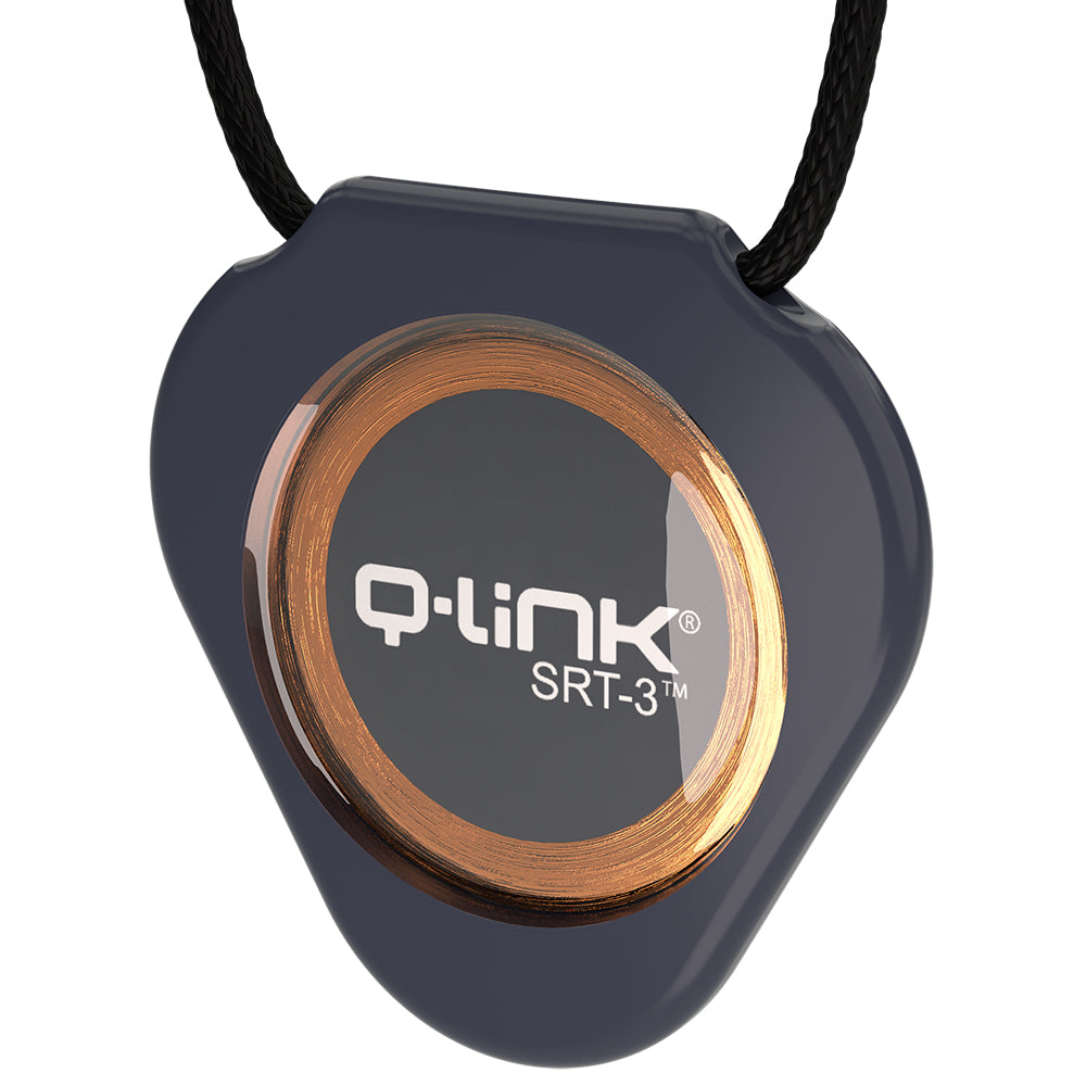 Q-Link acrílico SRT-3 colgante (Onyx azul)