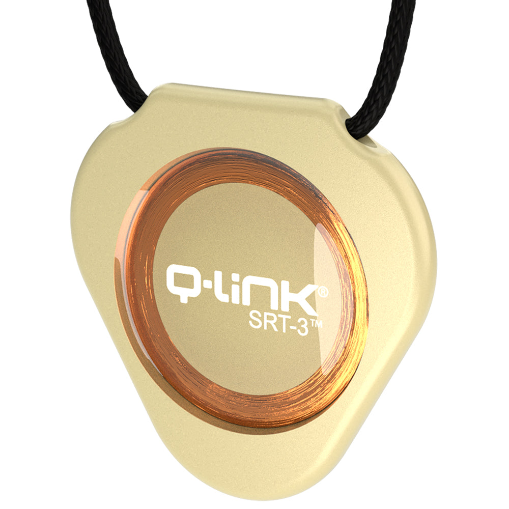 Q-Link Acrylic SRT-3 Pendant (Champagne Pearl)