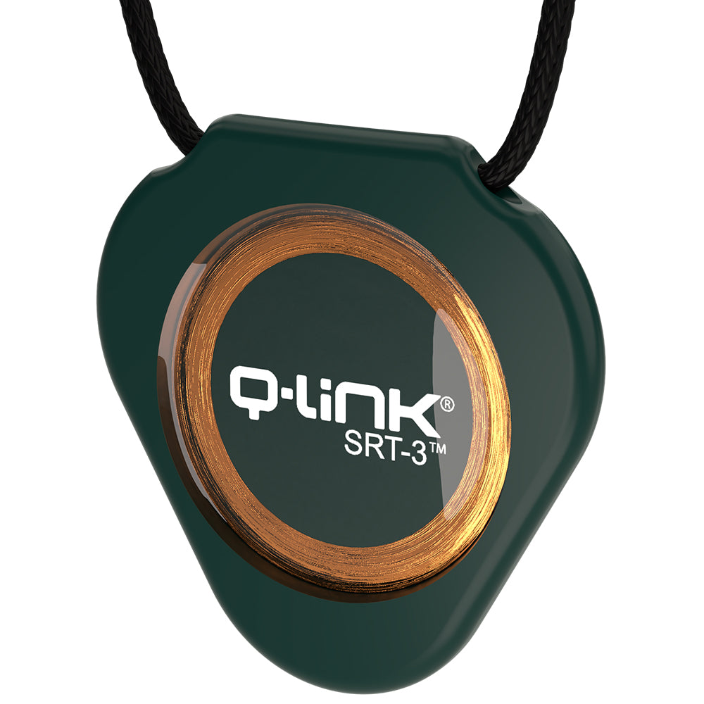 Q-Link Acrylic SRT-3 Pendant (Deep Evergreen)