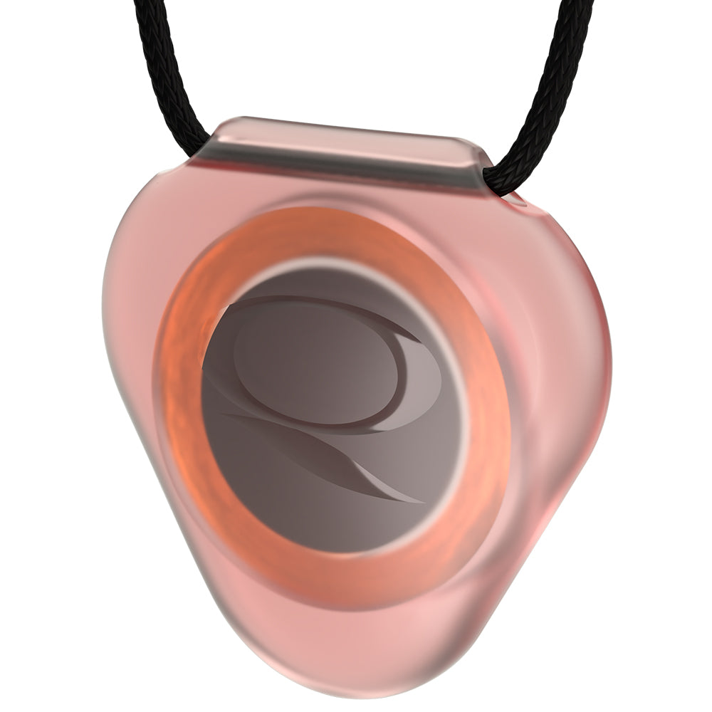 Q-Link Acrylic SRT-3 Pendant (Translucent Rosewater)