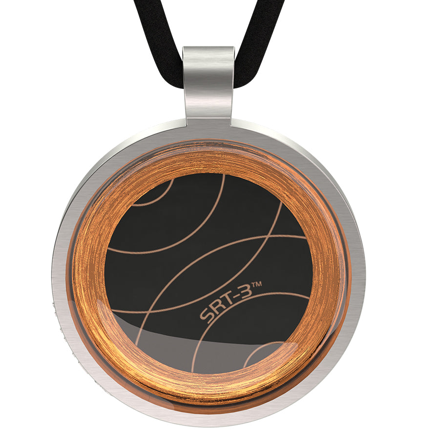 Q-Link .925 Silver Retro SRT-3 Pendant (Brushed Finish)