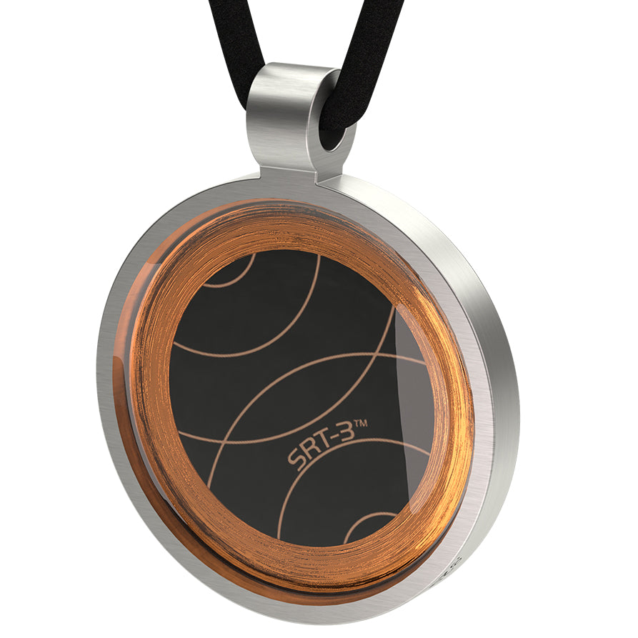 Q-Link .925 Silver Retro SRT-3 Pendant (Brushed Finish)