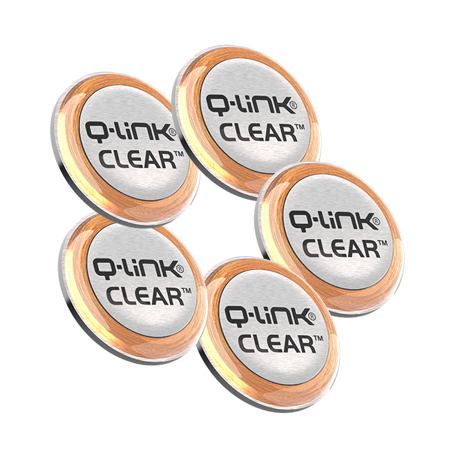 Q-Link Clear paquete de 5 paquetes (5 de acero inoxidable)