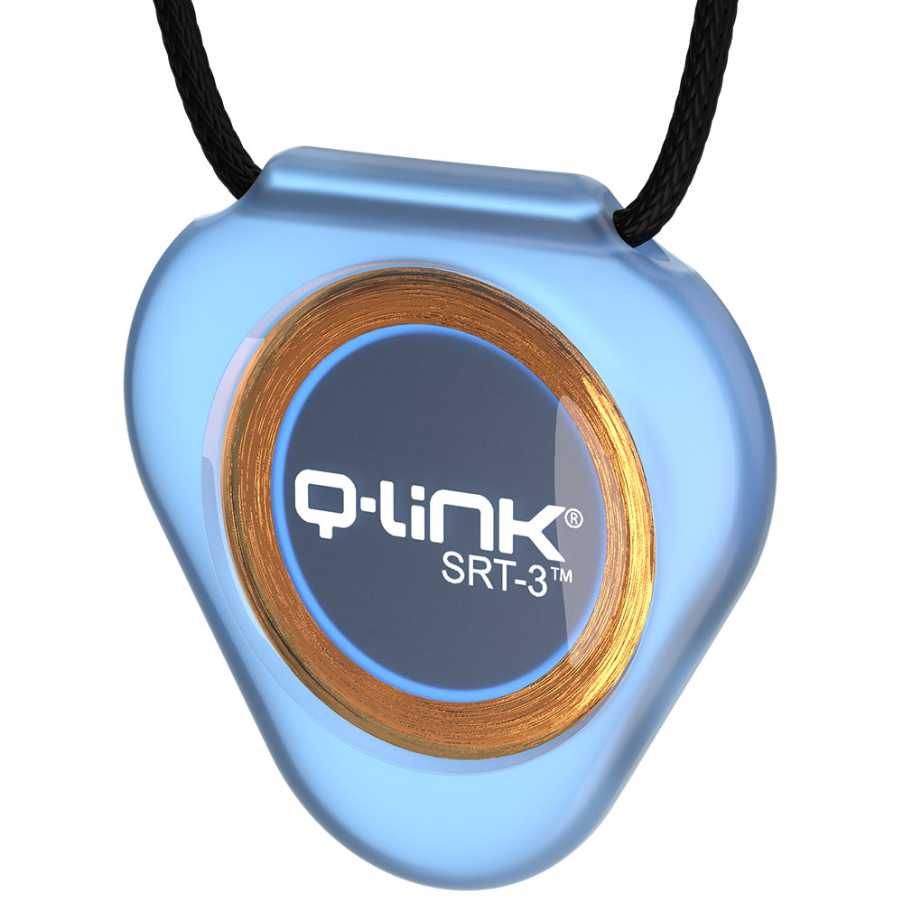 Q-Link Acrylic SRT-3 Pendant (Translucent Glacier Blue)