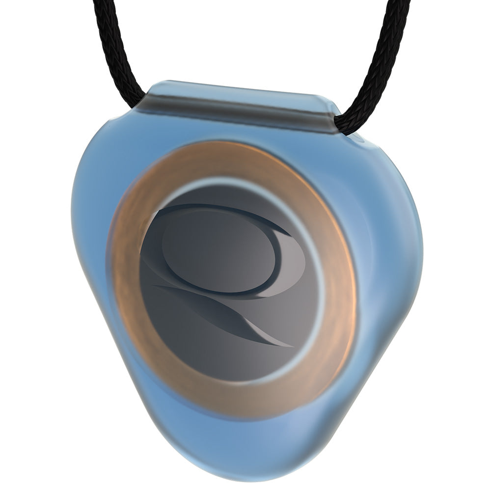 Q-Link Acrylic SRT-3 Pendant (Translucent Blue Quartz)