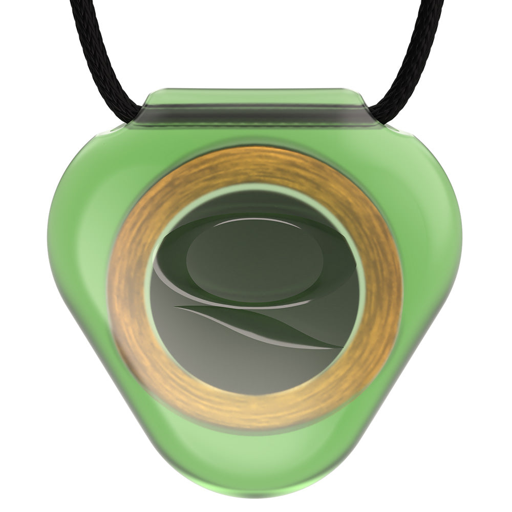 Q-Link Acrylic SRT-3 Pendant (Translucent Green Gem)