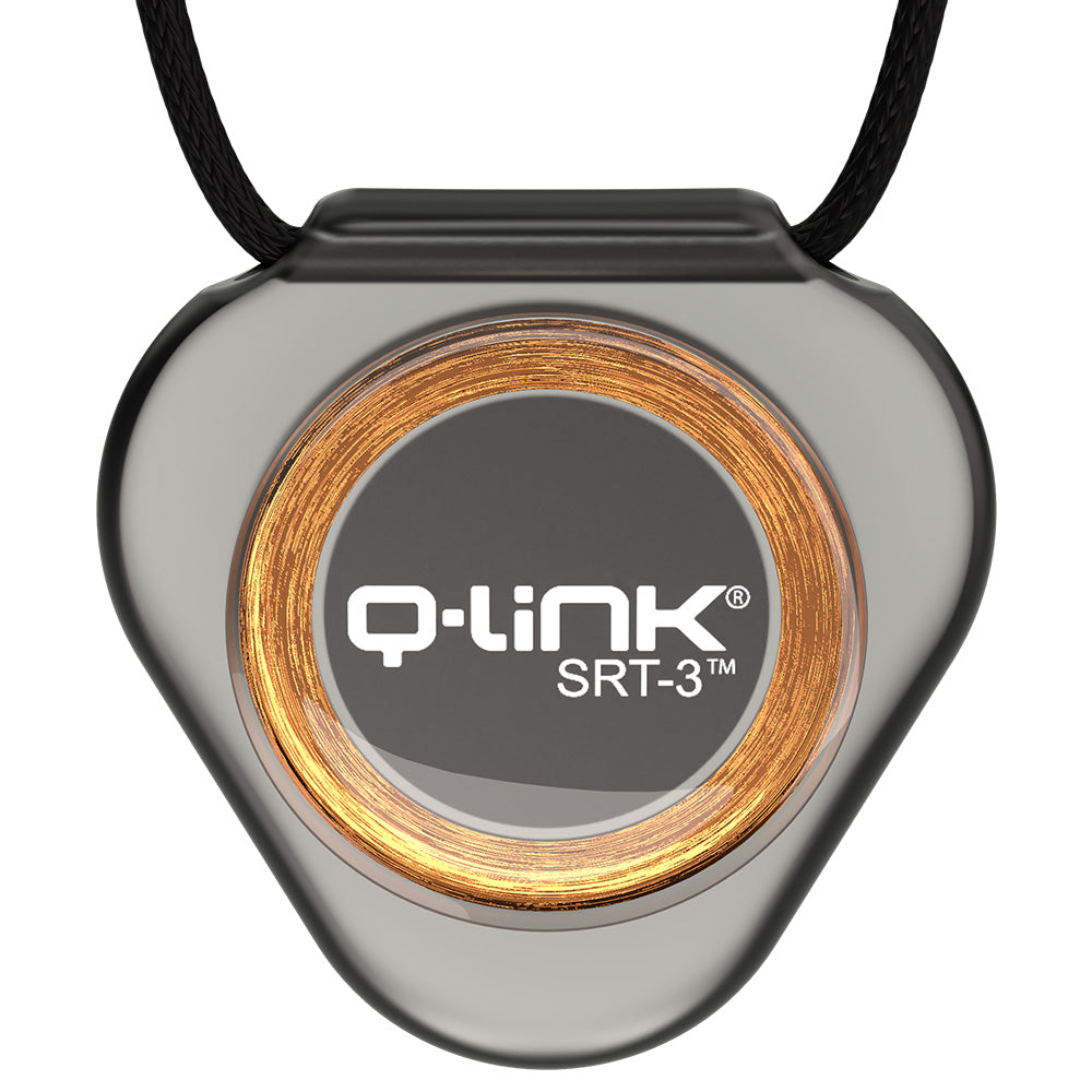 Q-Link Acrylic SRT-3 Pendant (Translucent Silver Spring)