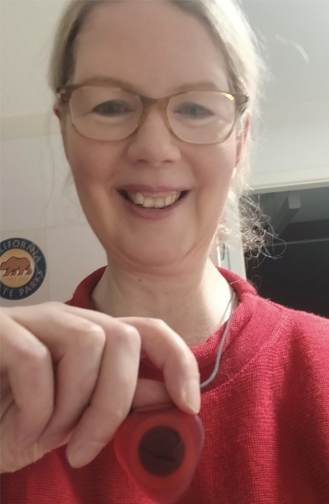 Maren Springsteen - Author ["...I noticed a big shift back to the centered zero point vibrational state right away...I highly recommend your time-tested, outstanding (Q-Link) products, bravo!"]
