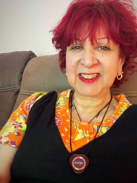 Amanda Johnson ["...Wearing this amazing Q-Link, I felt like I was a radiating-peace-zone..."]