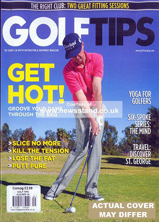 GOLF TIPS MAGAZINE ["...97 percent of 700 golfers tested showed immediate improvement in their stress levels..."]