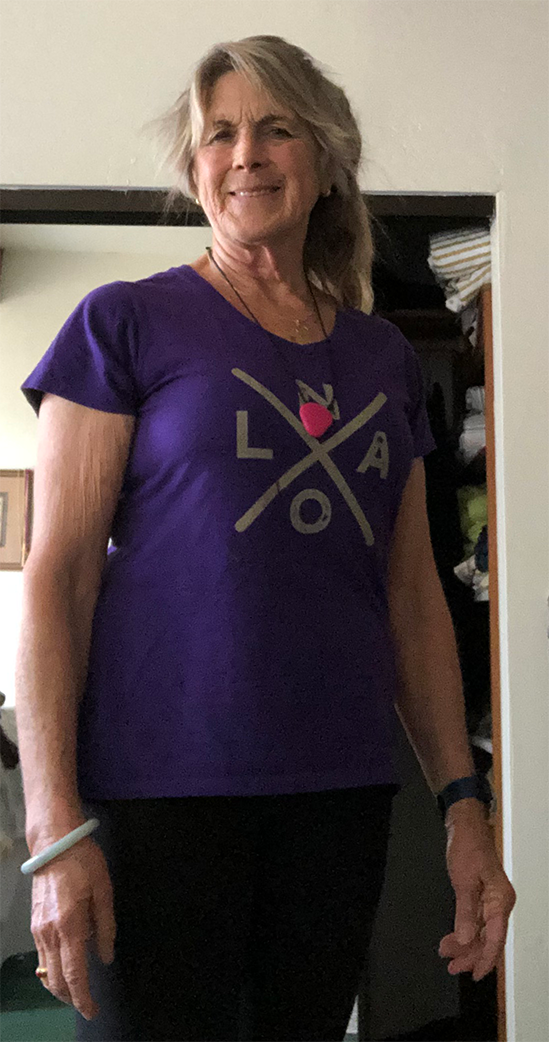 Susan Barch - Retired, Renshi 5th Dan ["...The Q-Link, I am very sure, has sharpened my focus and defended me against the effects of ever-present EMFs."]