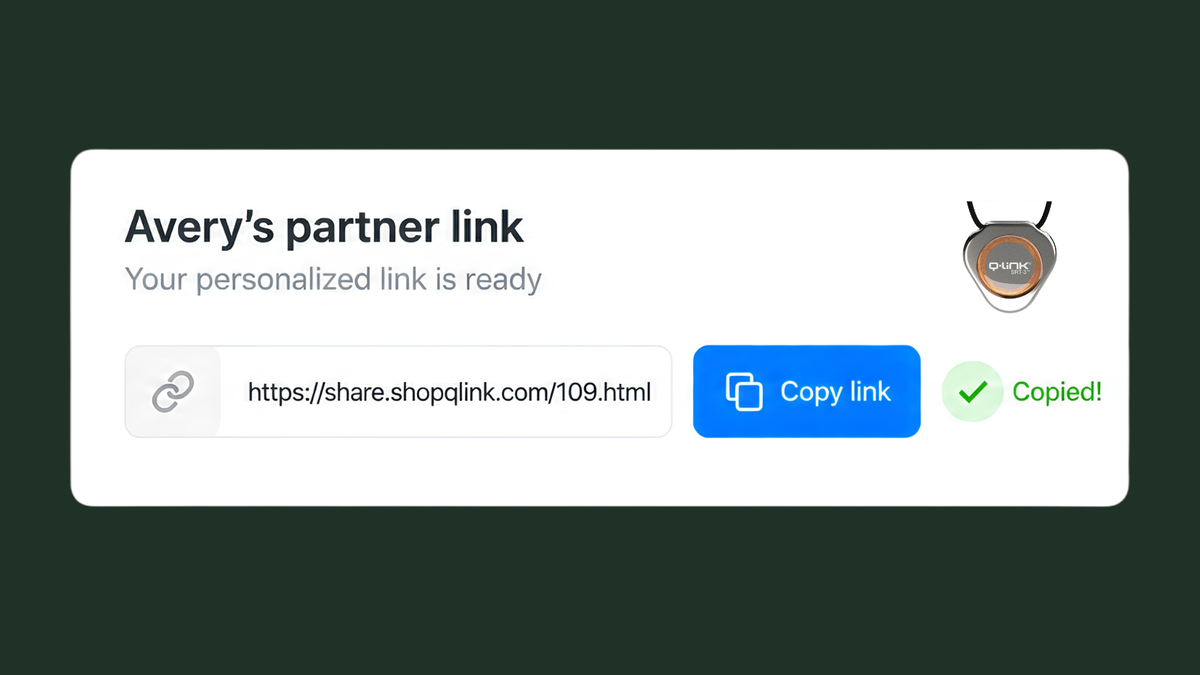 Q-Link partner dashboard illustration