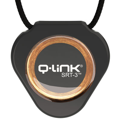 Q-Link Acrylic SRT-3 Pendant (Black) Torus