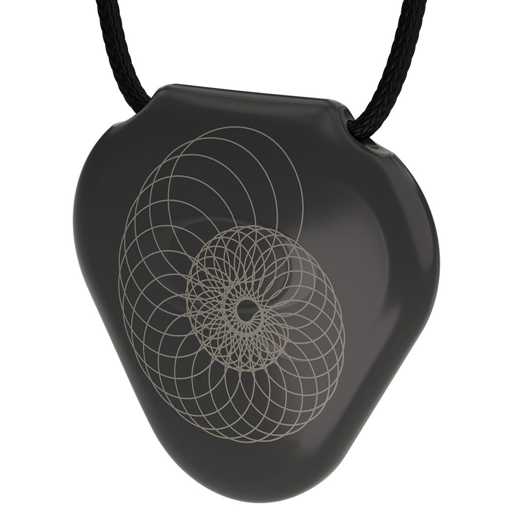 Q-Link Acrylic SRT-3 Pendant (Black) Nautilus