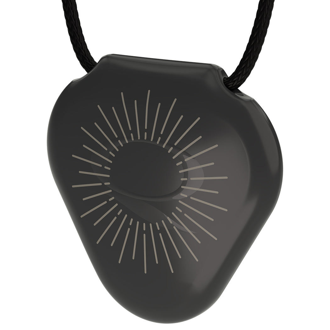 Q-Link Acrylic SRT-3 Pendant (Black) Sunburst