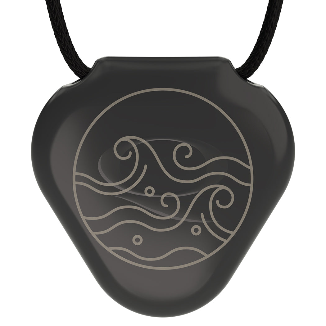 Q-Link Acrylic SRT-3 Pendant (Black) Water