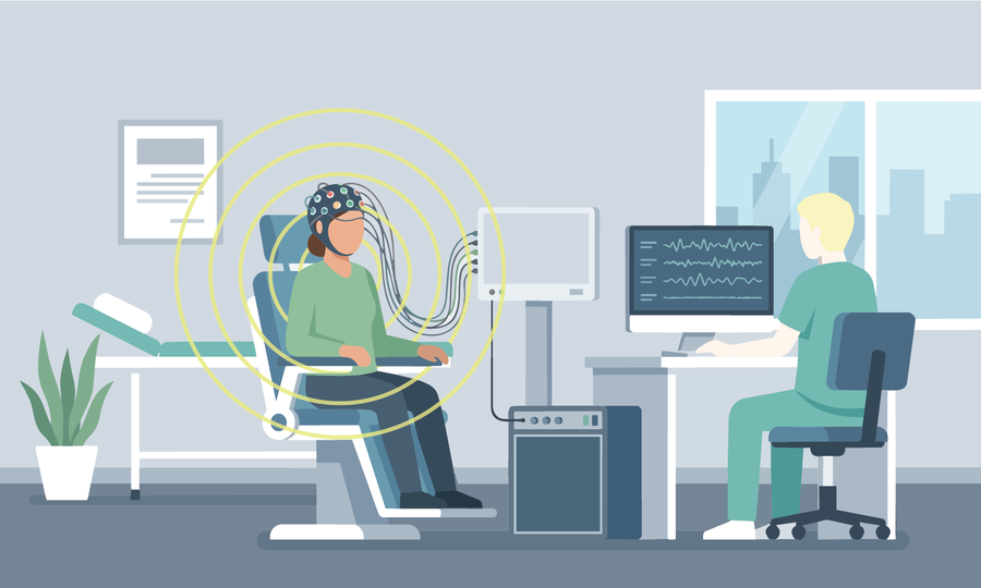 Tiller / Shealy: Double-Blind EEG Response Test
