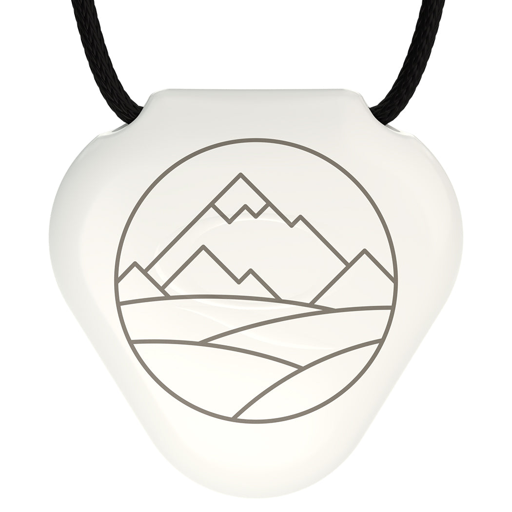 Q-Link Acrylic SRT-3 Pendant (Original White) Earth