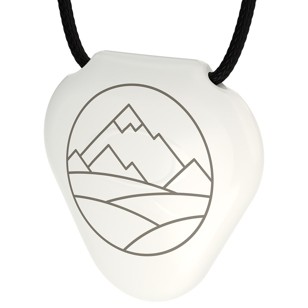 Q-Link Acrylic SRT-3 Pendant (Original White) Earth