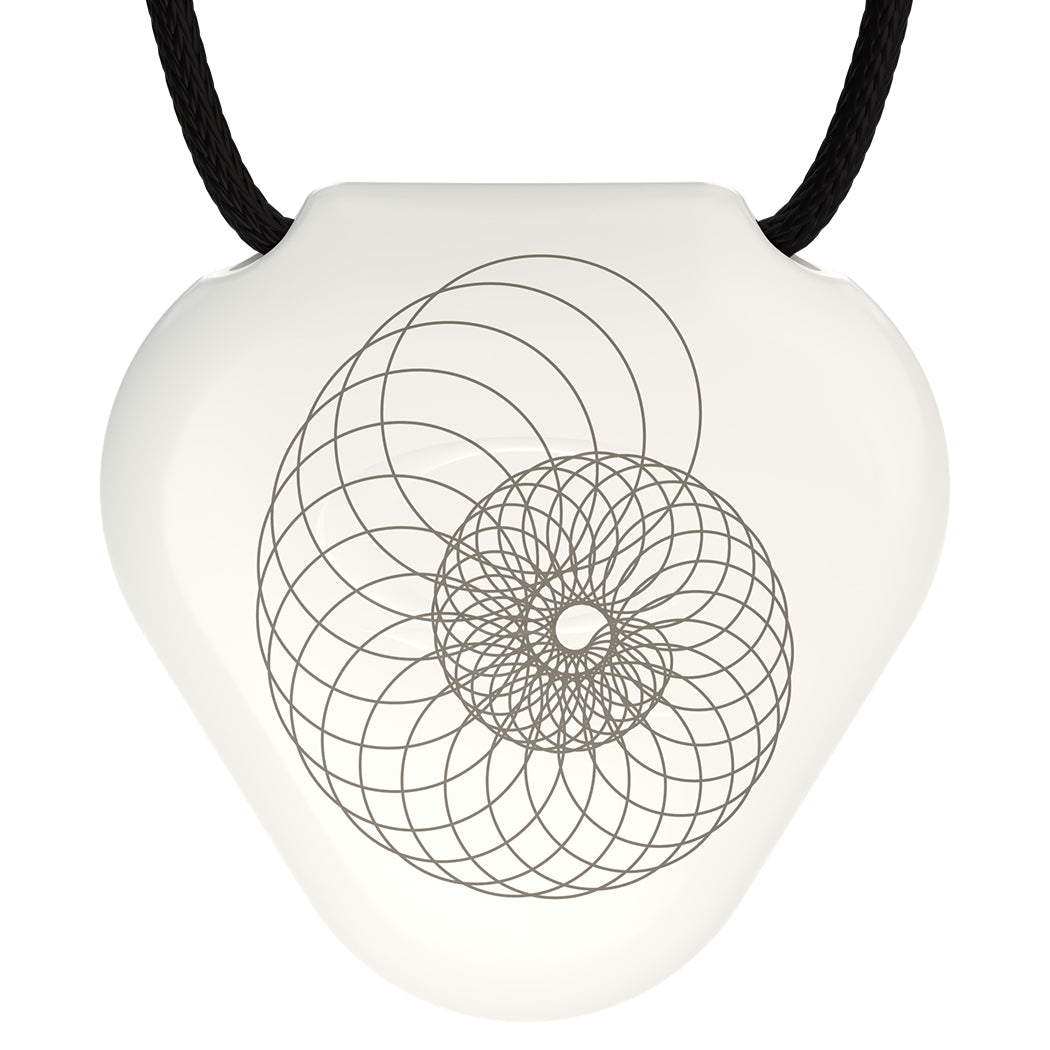 Q-Link Acrylic SRT-3 Pendant (Original White) Nautilus