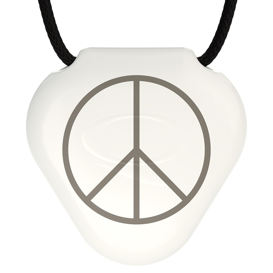 Q-Link Acrylic SRT-3 Pendant (Original White) Peace