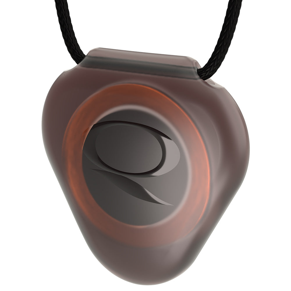 Q-Link Acrylic SRT-3 Pendant (Translucent Smoky Quartz)