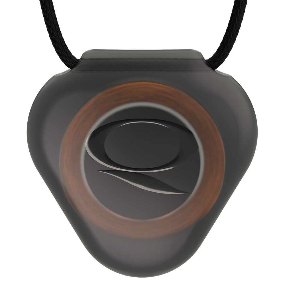 Q-Link Acrylic SRT-3 Pendant (Translucent Carbon)